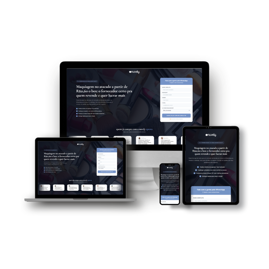 Portfólio de websites